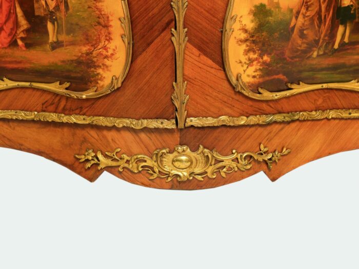 19th Century French Louis XV Vitrine - Image 7