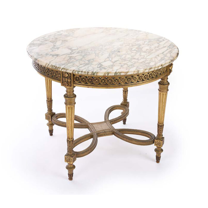 Circular French Louis XVI Centre Table