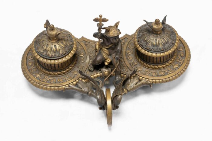 19th Century French Inkwell Paperweight