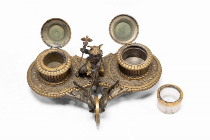19th Century French Inkwell Paperweight - Image 5