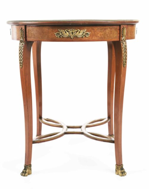 19th century french marquetry occasional table 2254P AA scaled