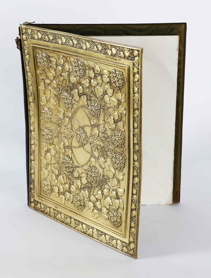 Unusual Gilded Bronze Folio Cover - Image 2