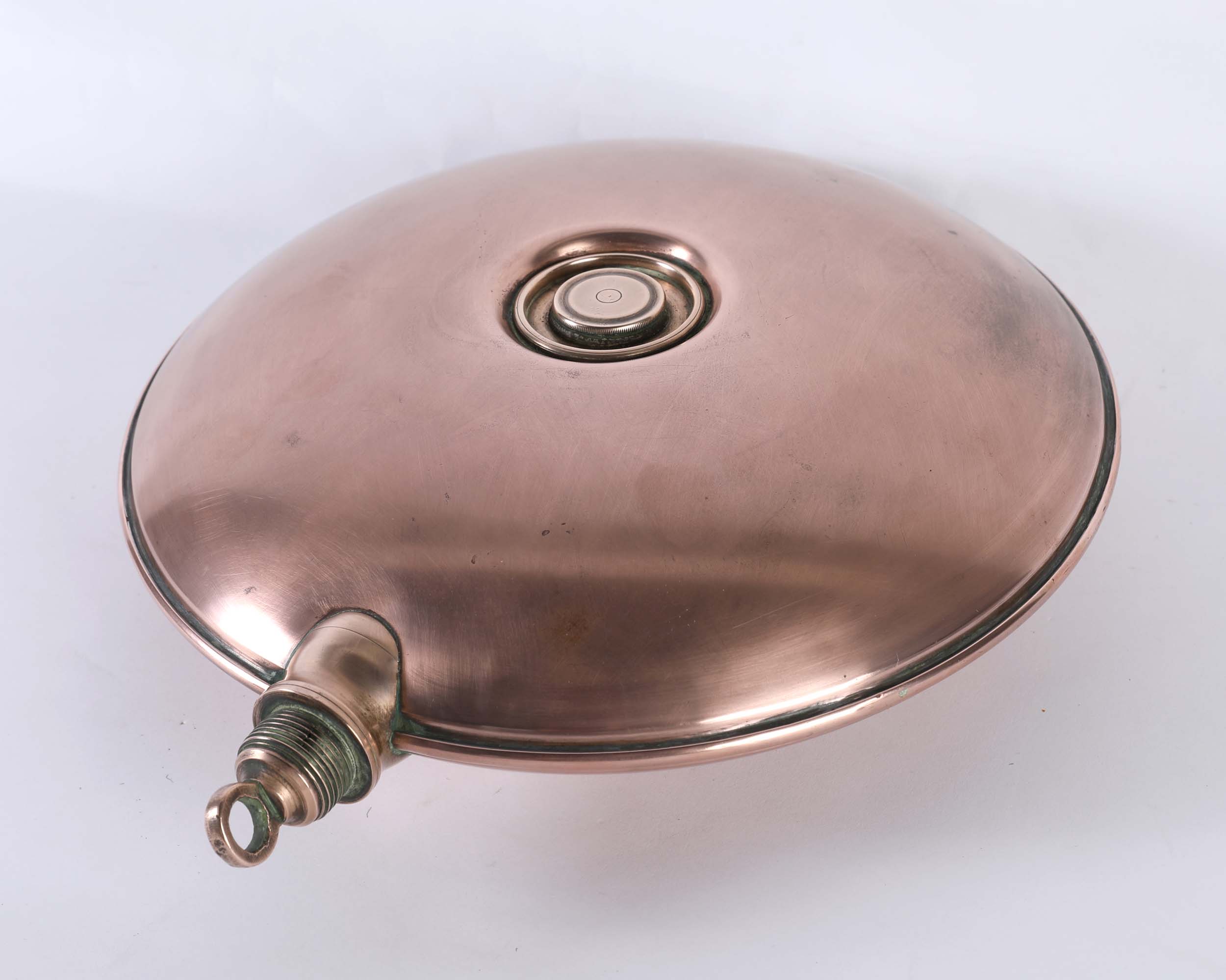 Copper Hot Water Bottle Wallrocks Antiques