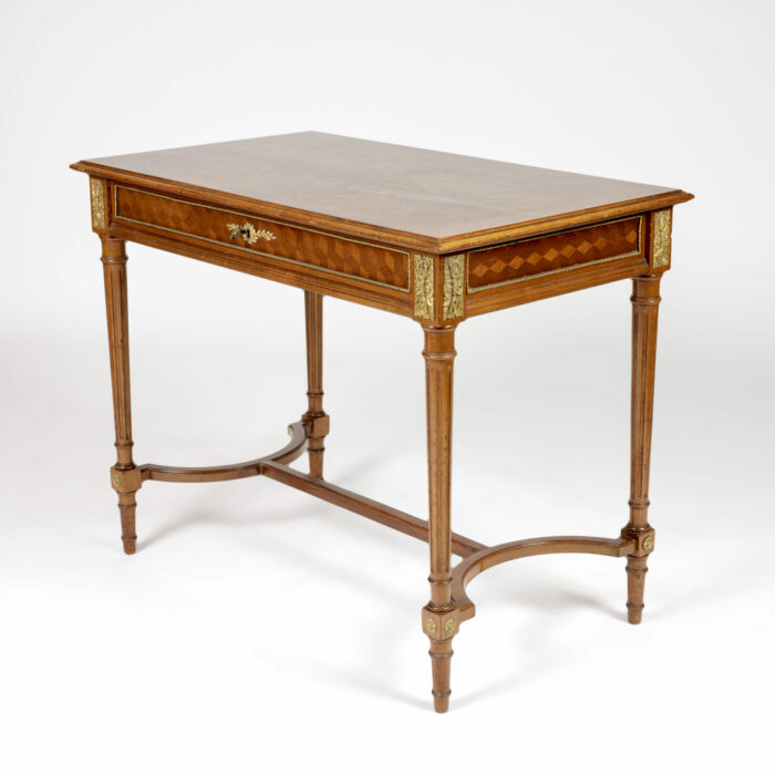 Antique-Parquetry-Writing-Table