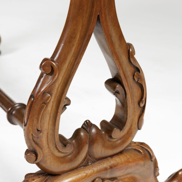 19th Century English Library Table - Image 2