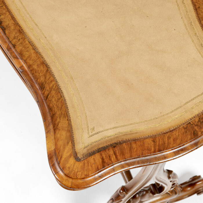 19th Century English Library Table - Image 4