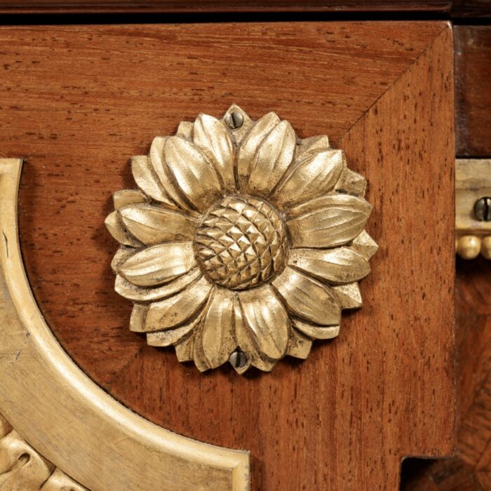 Important French Parquetry Side Cabinet Stamped Bettenfeld - Image 3