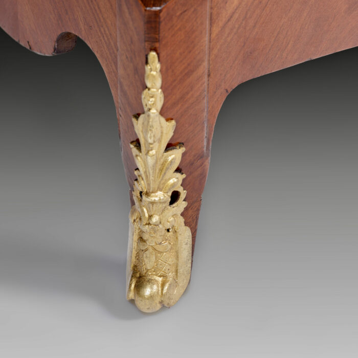 French Antique Escritoire Marquetry - Image 8