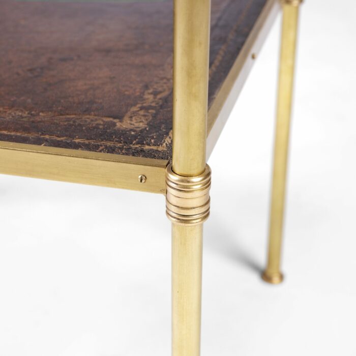 French Brass Side Table - Image 5