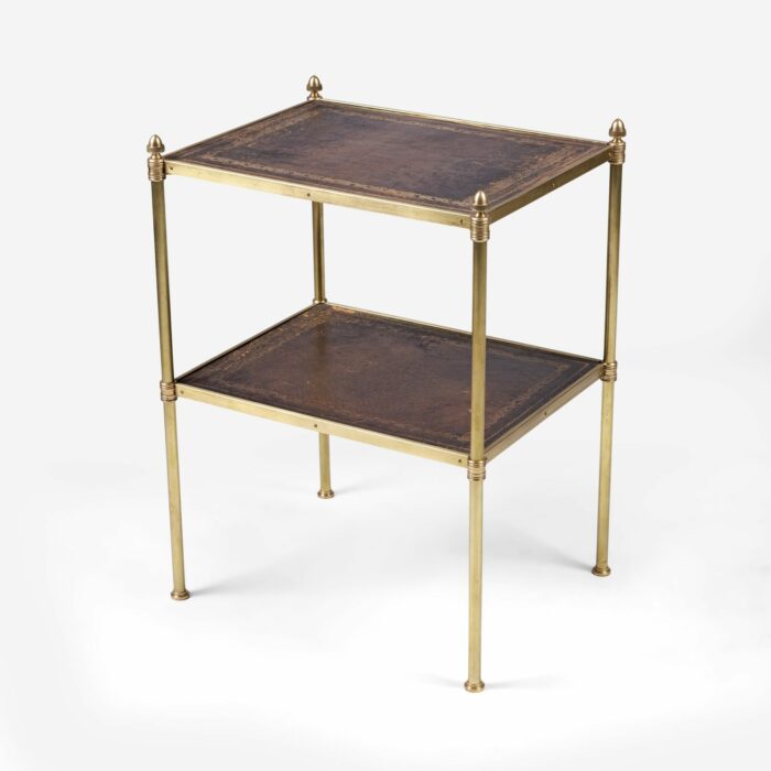 French Brass Side Table