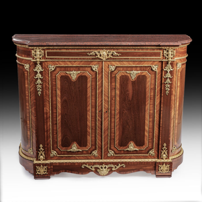 19th Century French Four Door Side Cabinet - Image 17