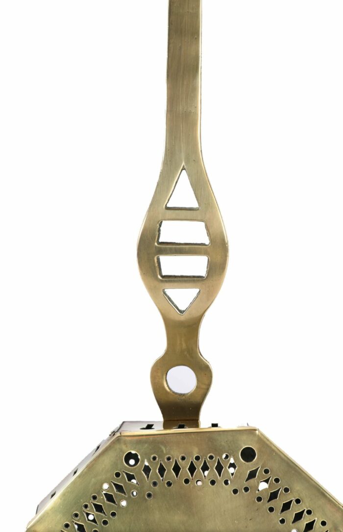 Antique Brass Chestnut Roaster - Image 3
