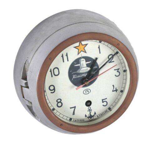 Early 20th century steel submarine clock CG09 B