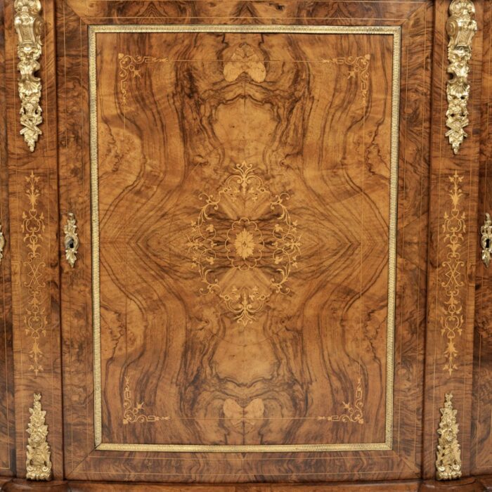 English Walnut Cabinet Antique 2010 b