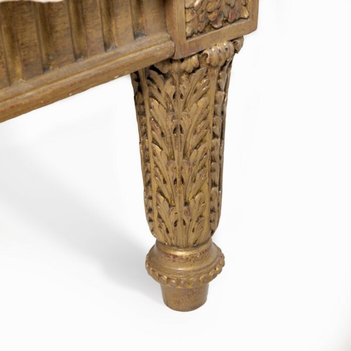 Exceptional 19th Century French King-Size Gilded Bed - Image 3