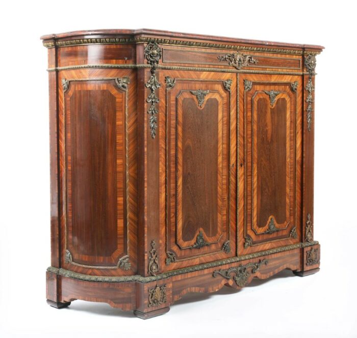19th Century French Four Door Side Cabinet - Image 3