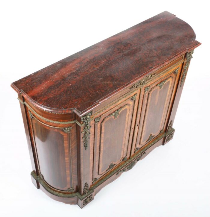 19th Century French Four Door Side Cabinet - Image 4