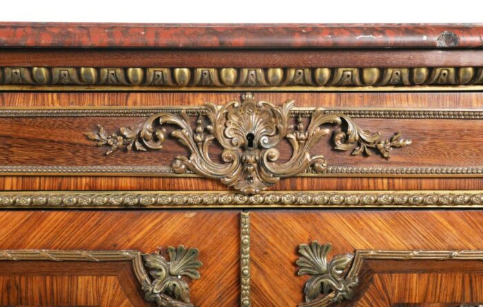 19th Century French Four Door Side Cabinet - Image 6