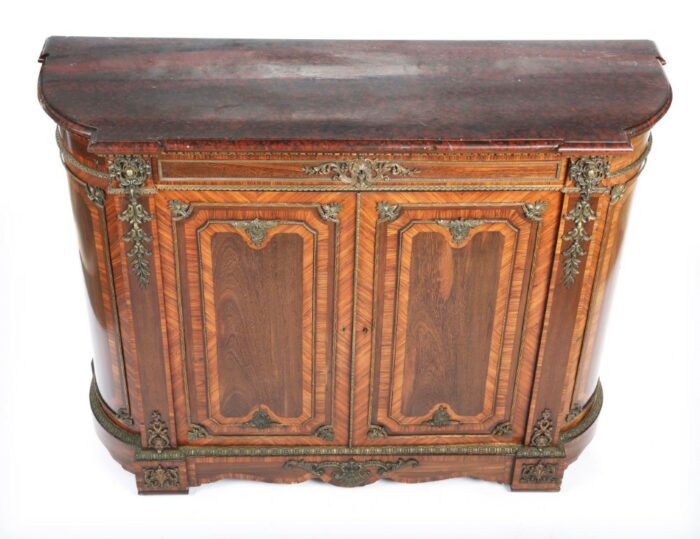 19th Century French Four Door Side Cabinet - Image 7