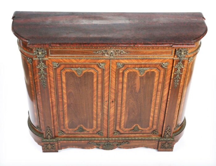 Exceptional 19th century French side cabinet 2238P 7b