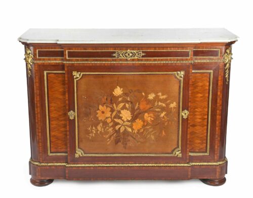French-Marquetry-Cabinet-Antique