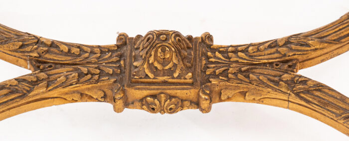 Fine 19th century French Louis XVI Pierced Gilt-Wood Table - Image 3