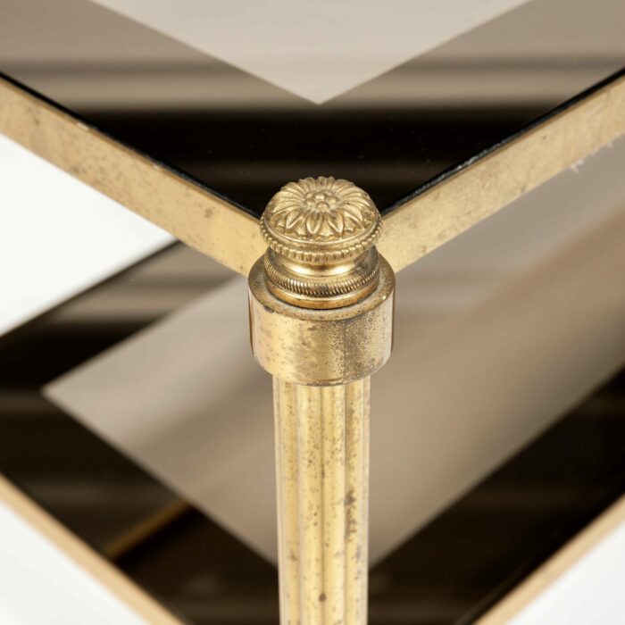 Fine Quality French Brass Coffee Table - Image 3