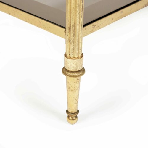 Fine Quality French Brass Coffee Table 34JF 3 scaled