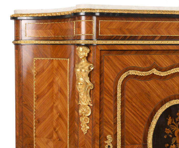 French Antique Cabinet Stamped Dasson - Image 3