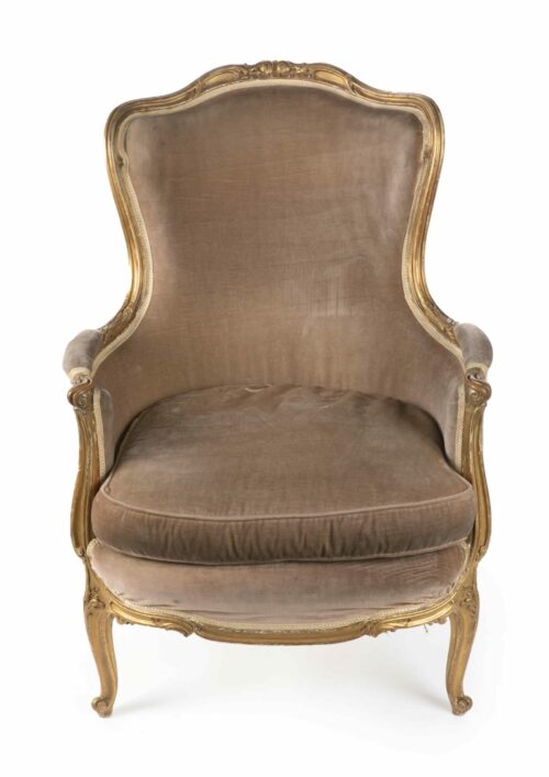 French-Gilded-Armchair