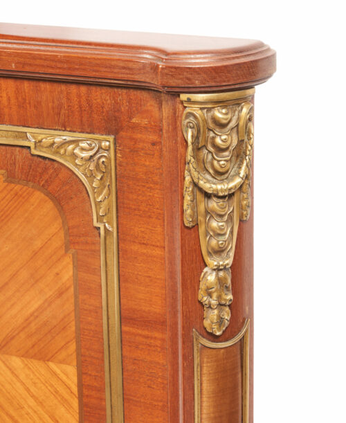 French Tulipwood Bed Queen Size 1916L d scaled