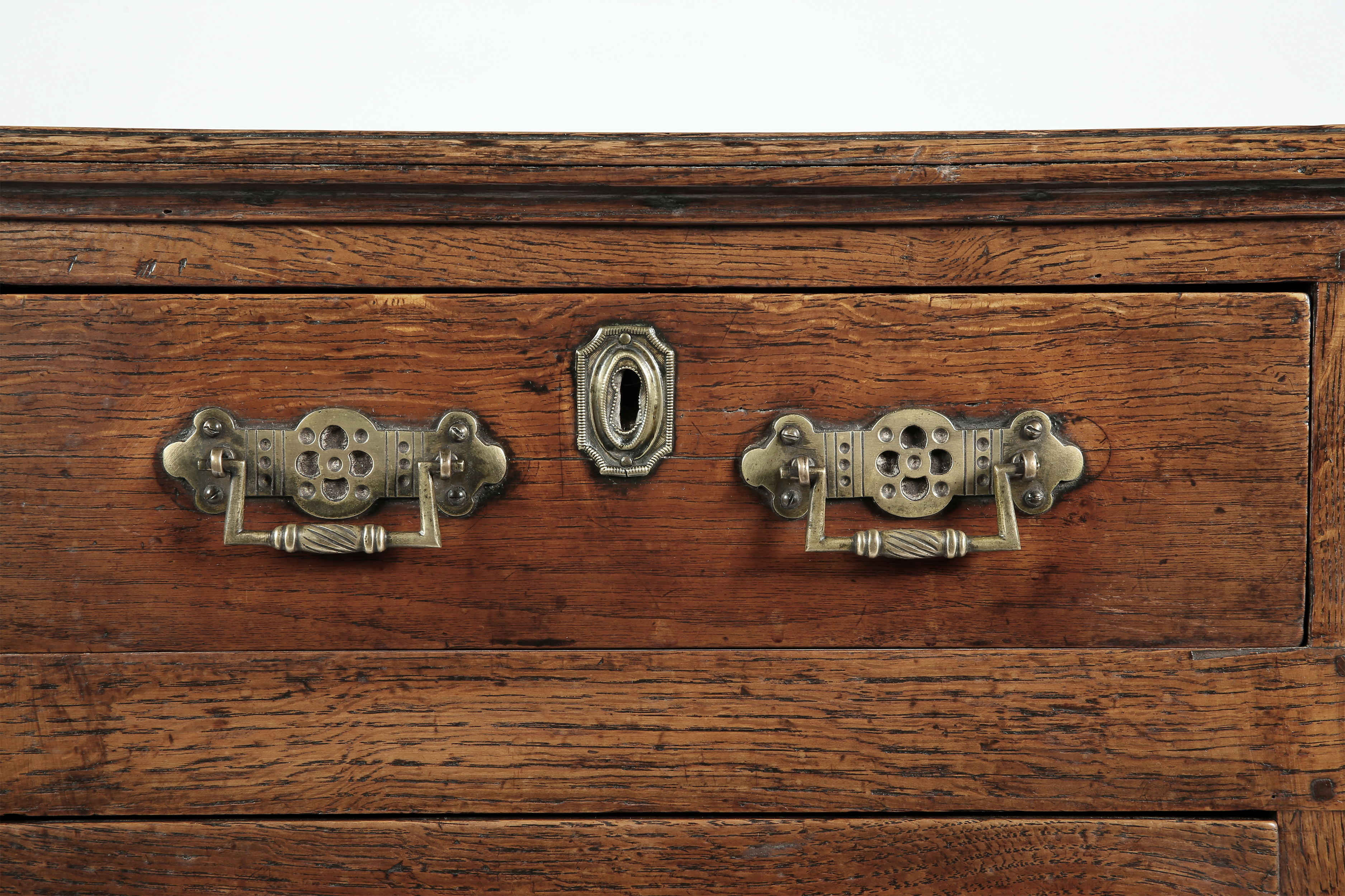 English Georgian Oak Dresser Base 512 George III Dresser Base 2060N 3 1