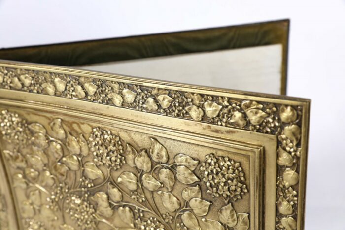 Unusual Gilded Bronze Folio Cover - Image 4