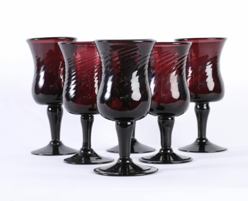 Set Six 18th Century Wine Glasses CH1 a scaled