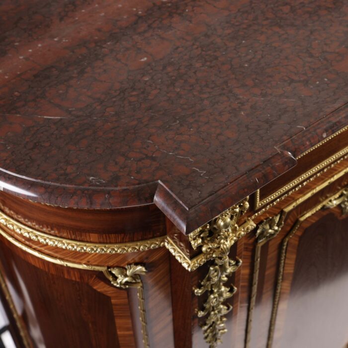 19th Century French Four Door Side Cabinet - Image 8