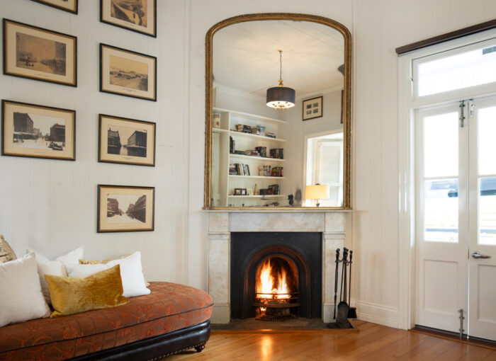 Very Large 19th Century French Gilded Mirror