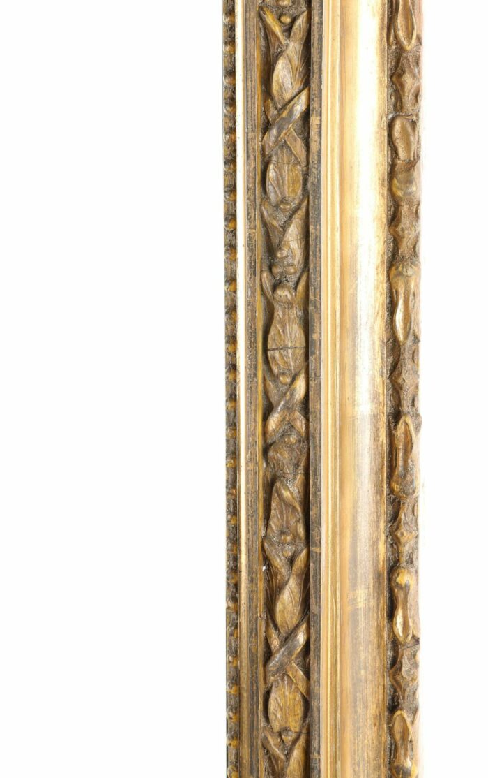 Very Large 19th Century French Gilded Mirror - Image 4