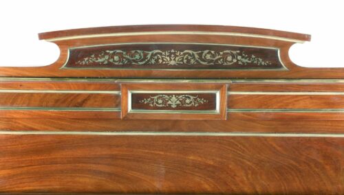 Very fine 19th century French Second Empire queen size bed 2229P B scaled