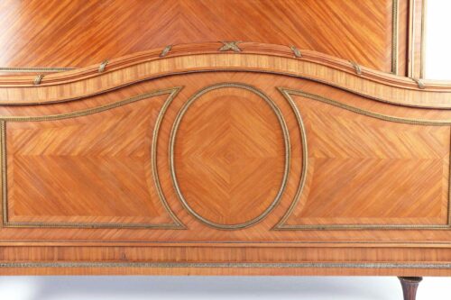 Very fine 19th century French queen size Louis XVI bed 2225P 3 scaled