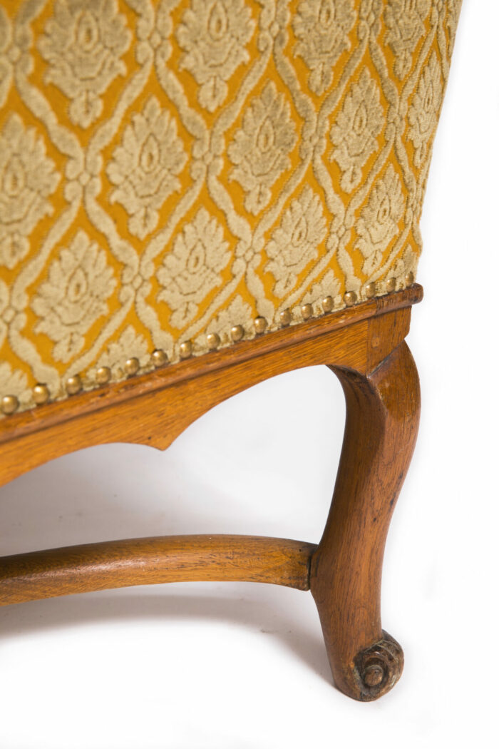 French Louis XV Country House Chaise Longue - Image 5