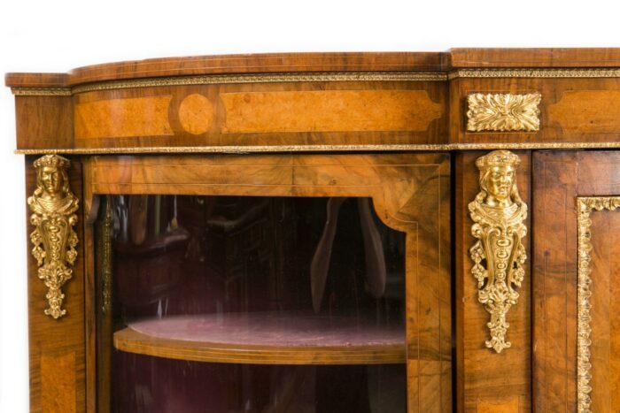 19th Century Fine English Elliptical Side Cabinet - Image 4