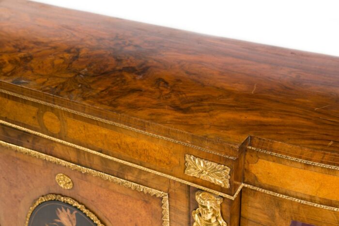 19th Century Fine English Elliptical Side Cabinet - Image 7