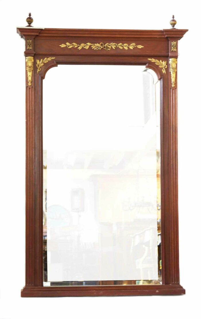 19th Century French Empire Antique Mirror