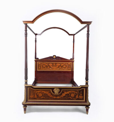 Exceptional French Four Poster Queen Bed - Image 3
