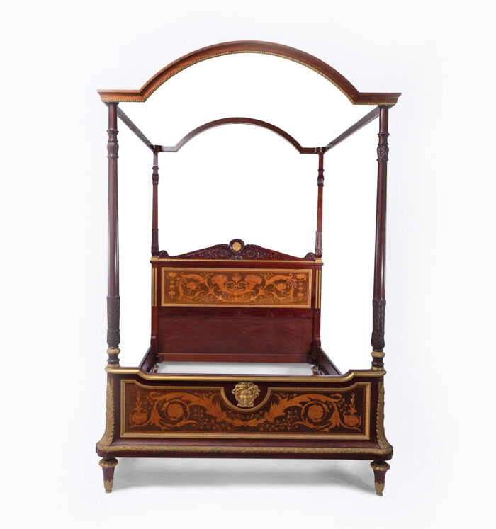 Exceptional French Four Poster Queen Bed - Image 3
