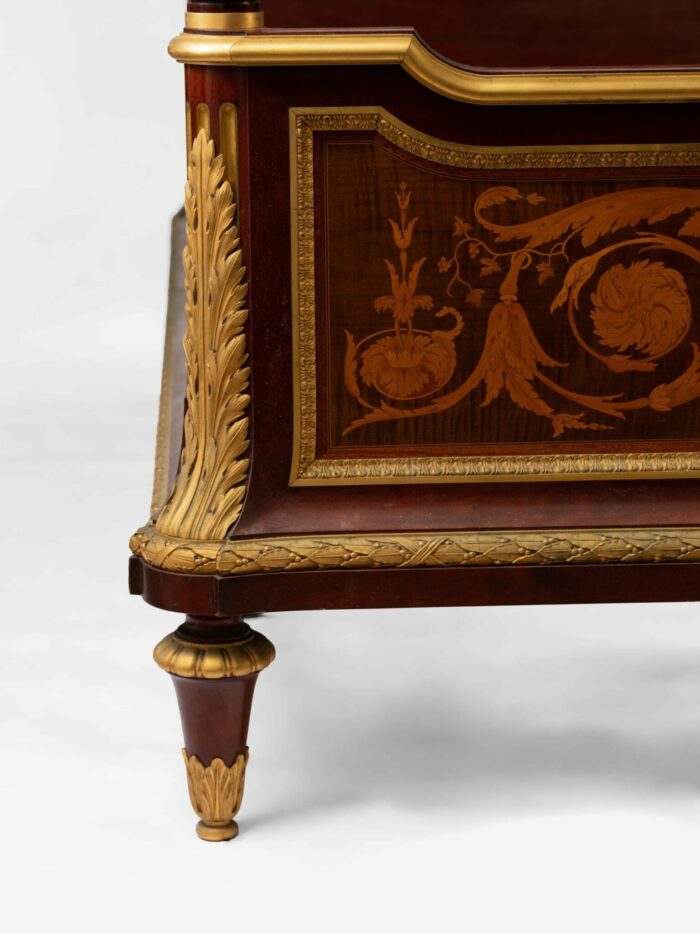 Exceptional French Four Poster Queen Bed - Image 5