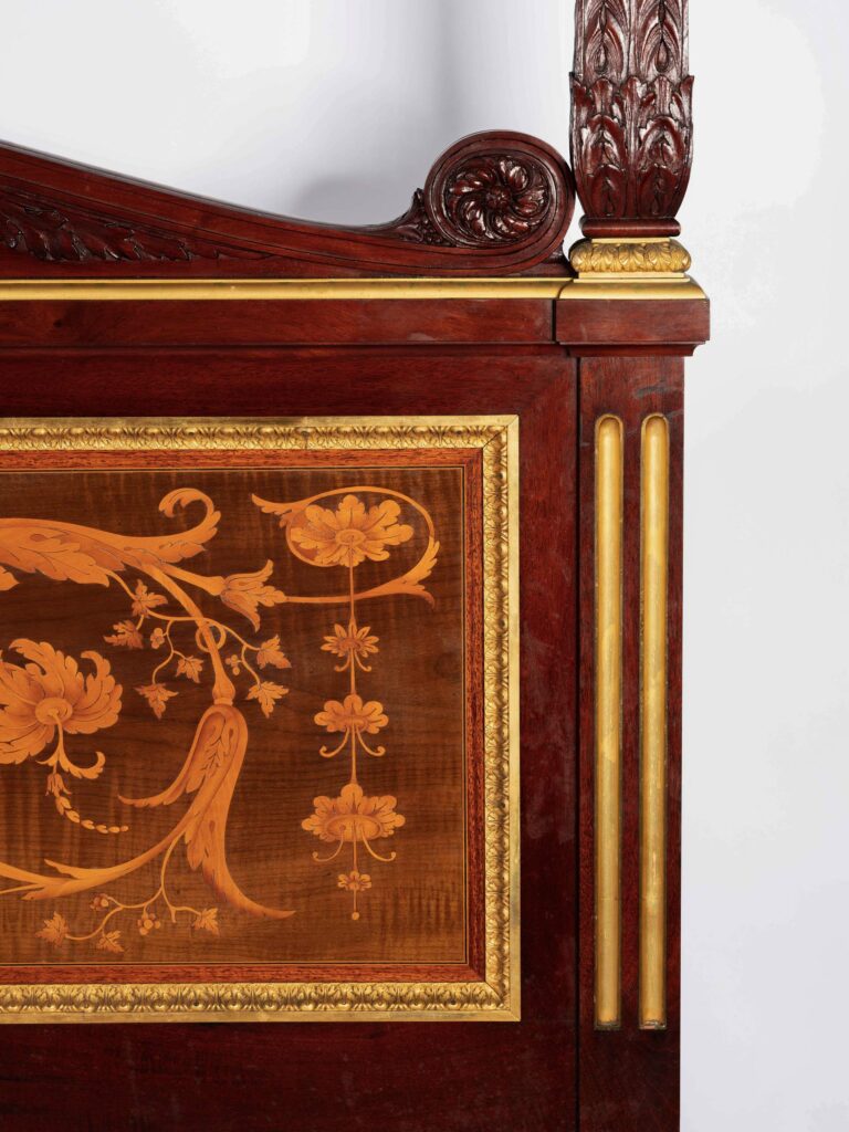 exceptional french four poster queen bed 2309Q e