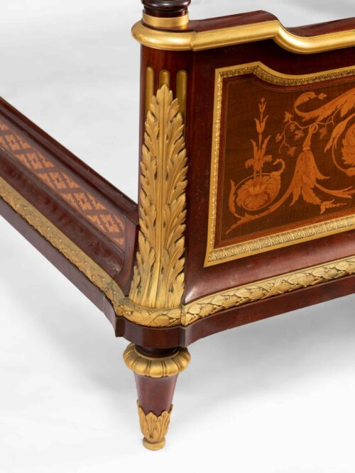 exceptional french four poster queen bed 2309Q i scaled