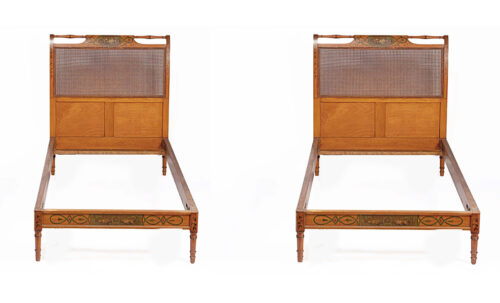 Pair-Antique-Single-Beds