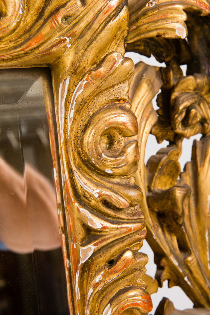 Exceptional 19th Century Gilded Mirror - Image 4